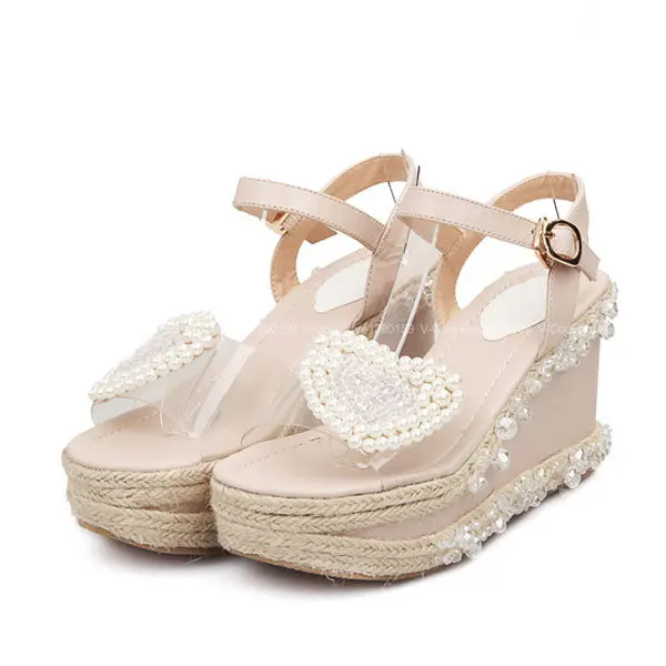 cute summer wedge sandals