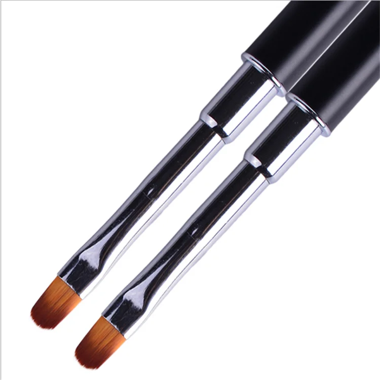 New Product Diamond Handle Brush Nail Art Polish Acrylic Blending Brush