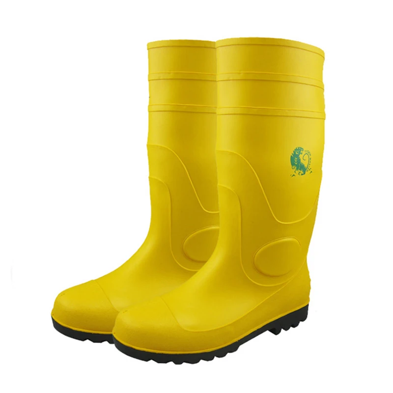 Yellow Color Wellington Boots,Waterproof And Chemical Resistant ...