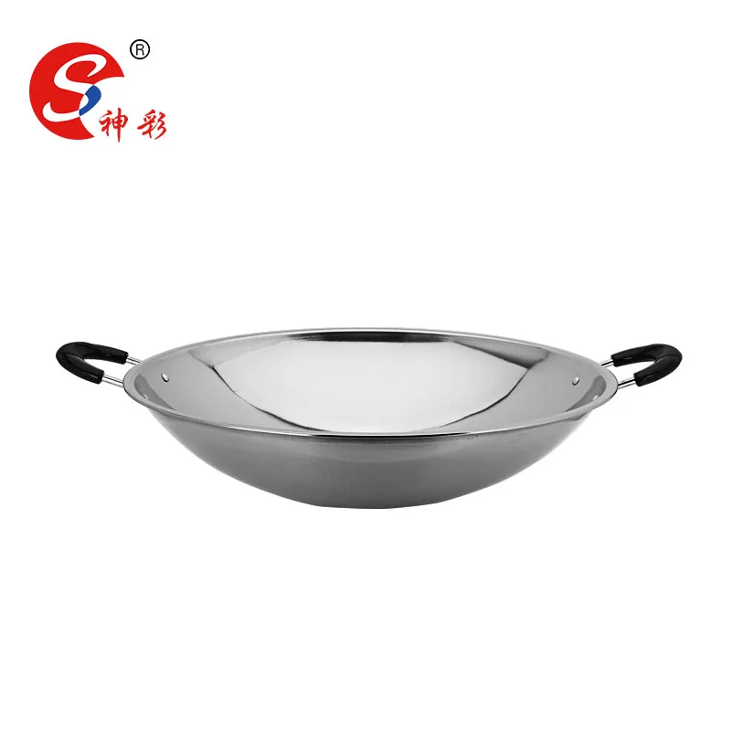 saute pan with two handles