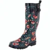 Printed rubber rainboots , Rubber wellies , rubber boots from end manufacturer