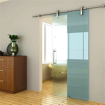 Modern Interior Frameless Glass Stainless Barn Sliding Doors Buy Sliding Door Frameless Sliding Doors Sliding Door System Product On Alibaba Com