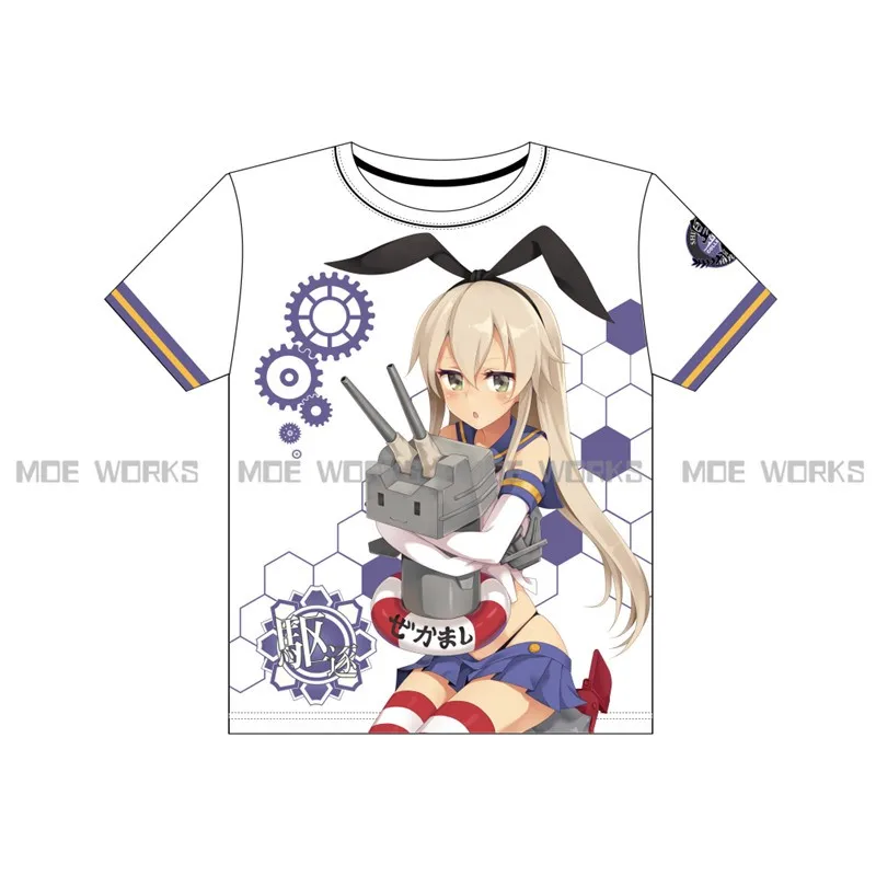 baby blue anime shirt