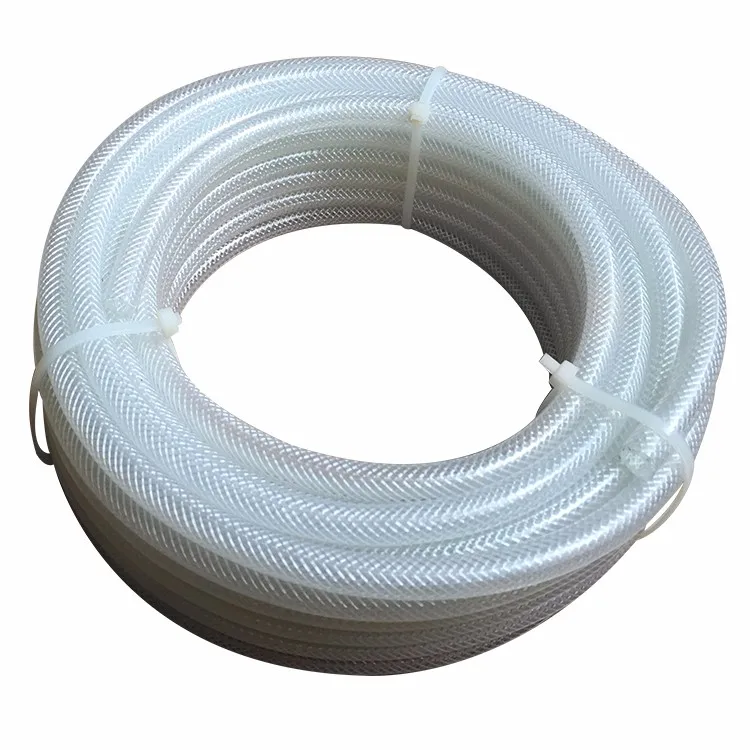 Clear Pvc Fiber Reinforced Plastic Nylon Braided High Pressure Hose Pipe Buy Clear Pvc Fiber