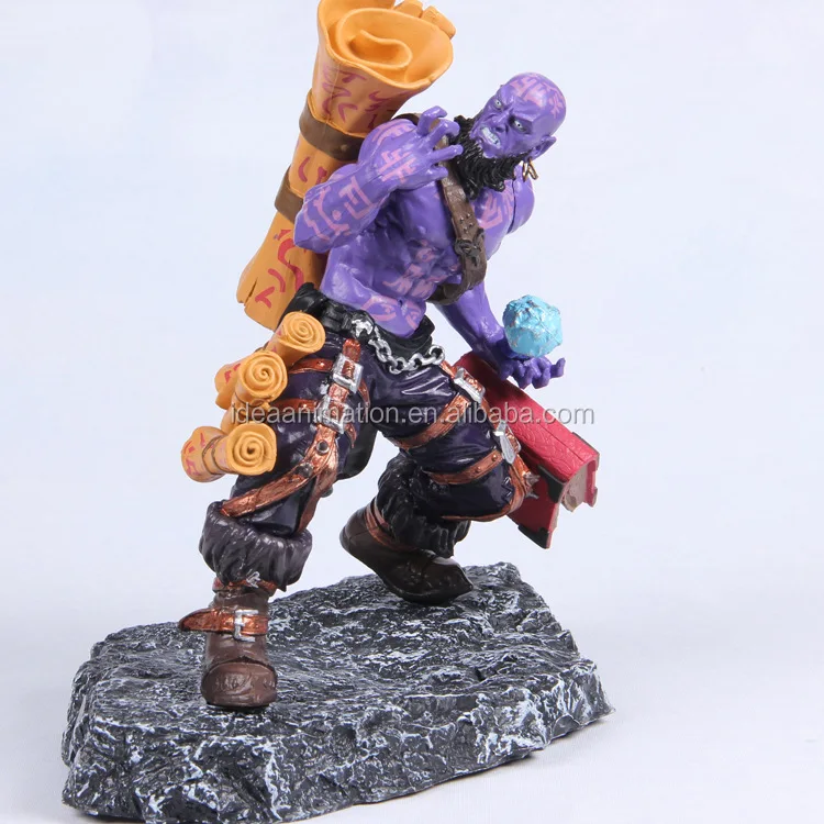 Custom Resin Action Figure Maker 3d Colorful Game Figure For Display
