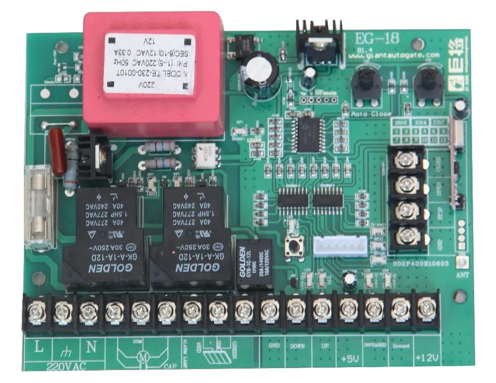 Boom Barrier Control Panel For Garage Door Opener Jjeg18 Buy