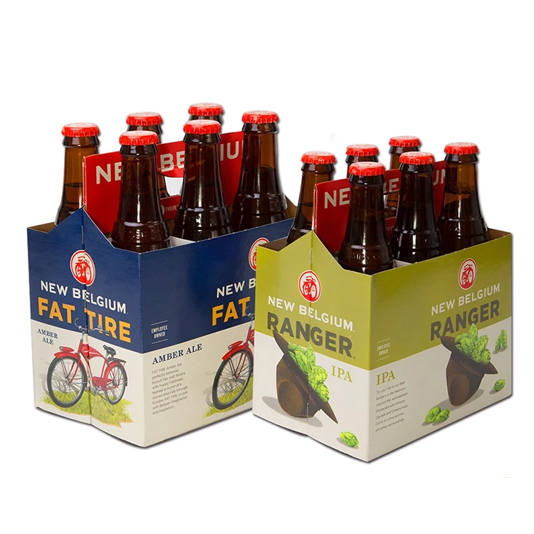 Restaurant Take Away Beer And Ale Bottle Box Carrier Buy Food Take