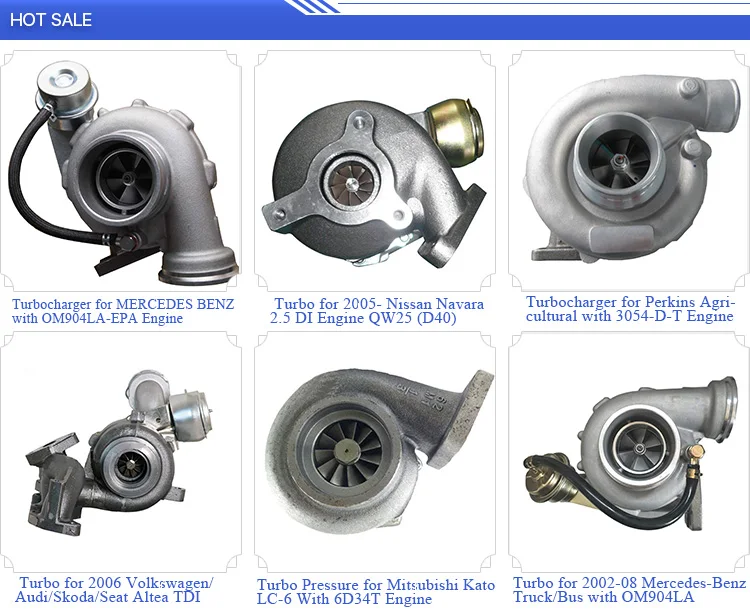 TBP435 Turbo 6HE1 for Isuzu Truck turbocharger 8943906500 479045-0001 ...