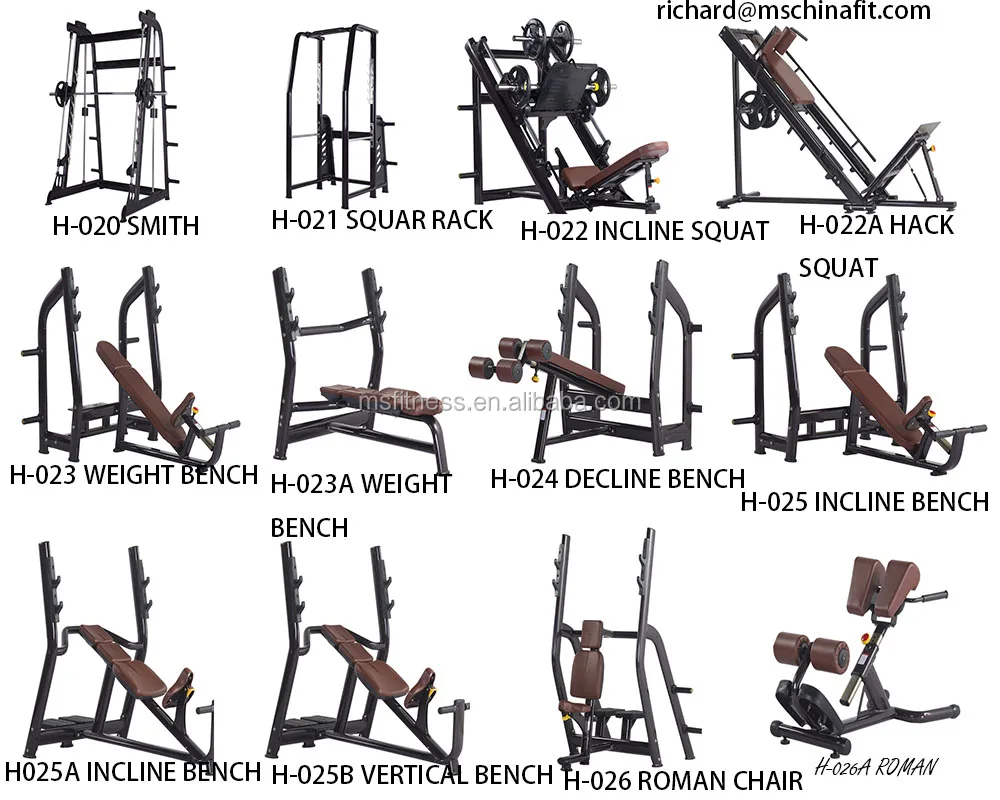 H 034a Adjustable Web Board H 035 Crunch Bench View Draw Muscle