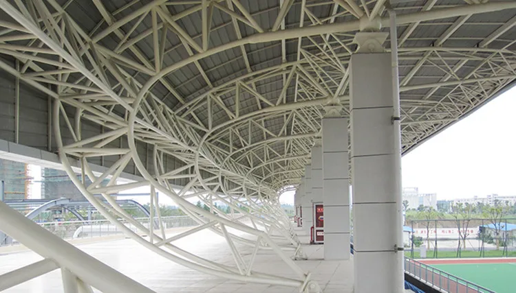 Prefabricated Light Steel Space Frame Sports Hall Construction