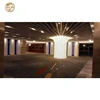 High quality building material customized aluminium wave linear baffle ceiling for interior design