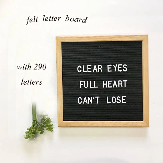 colourful wrap wooden paper mdf density advertising letter board letter board