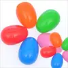 Cheap surprise Egg shell light color plastic toy filled easter eggs