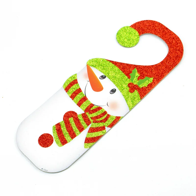 3 Pcs/set Felt Door Knob Hanger Christmas Tree Door Hanger For