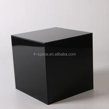 plastic storage cube with lid