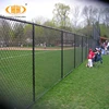High quality chain link fence black post and chain link fence black mesh