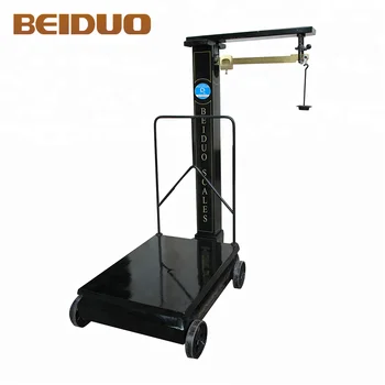 Original Motorcar Mechanical Platform Scales Bench Balance Platform