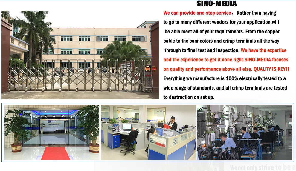 Shenzhen Sino-Media ipex  Micro Coaxial Lvds Cable 40Pin For Mini Itx Motherboard Lcd Monitor