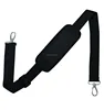 Adjustable replacement padded shoulder strap with metal hooks