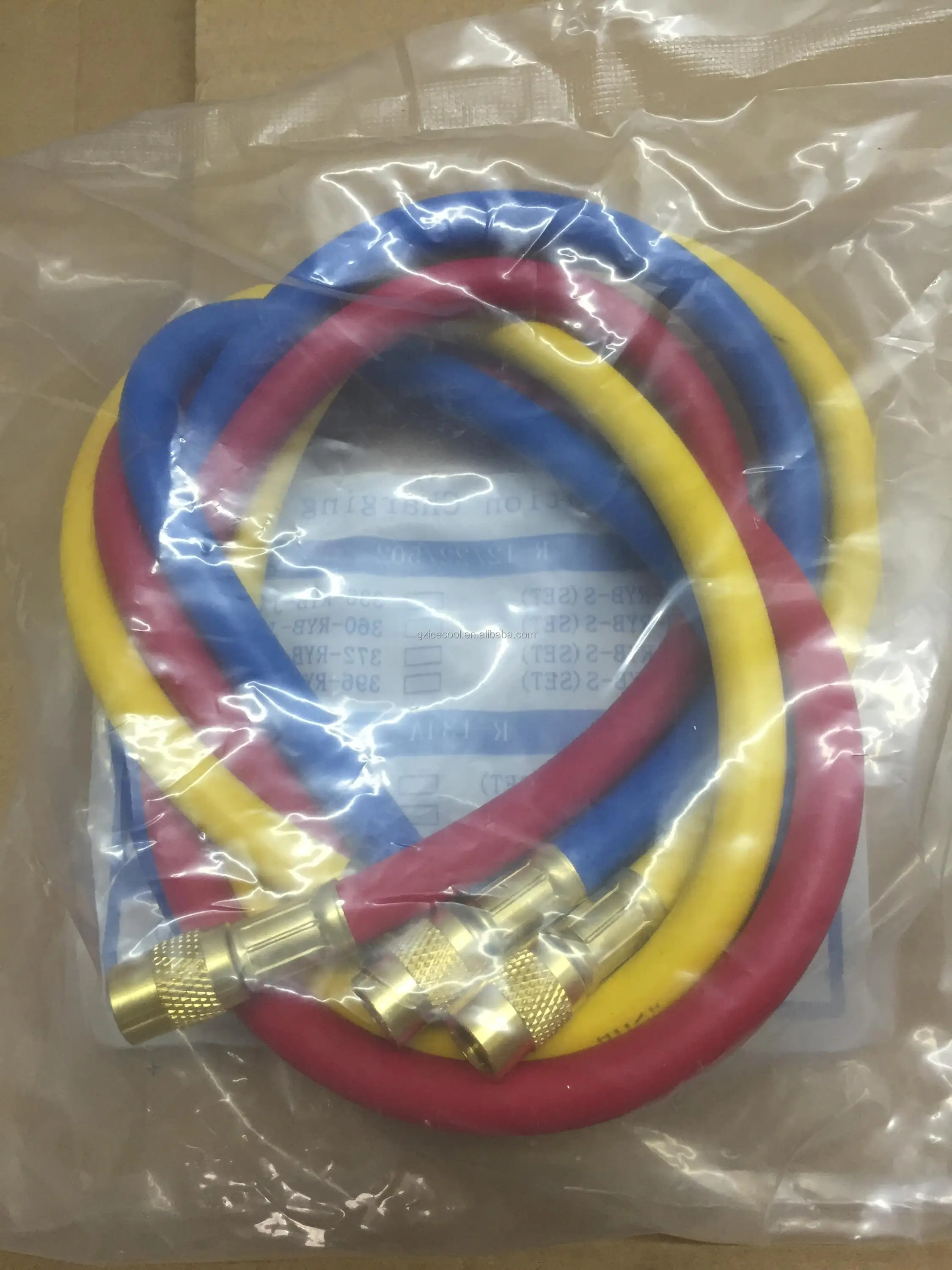 High Pressure R12 R22 R502 1.5m Long Refrigerant Charging Hose Ct360