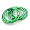 Custom o-ring green hard plastic large rings rubber o seal ring
