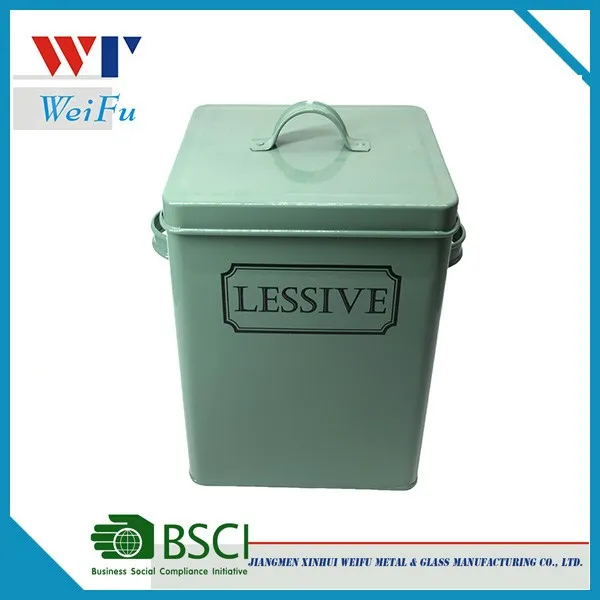 Metal Laundry Soap Powder Tin Box Buy Washing Powder Box,Powder Box