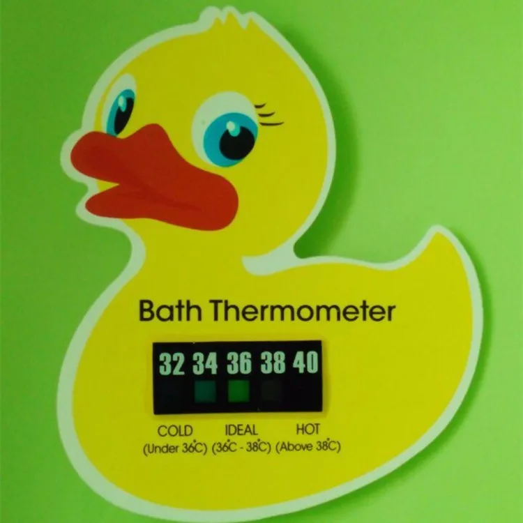 Infant Bathtub Water Temperature Indicator Thermometer With Waterproof
