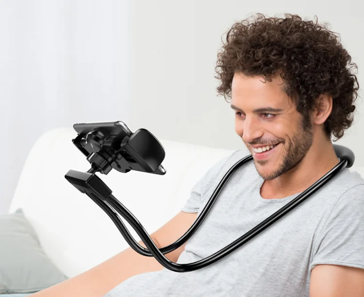 Amazon Ebay Hot Selling Items Bed Stand Lazy Neck Phone Holder For