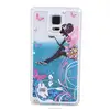 Bling Glitter Stars Liquid Quick sand Hard Back Phone Case Cover For Samsung Galay Note 9 10 S9 Covers
