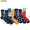 Professional popular fashion cool funky knitted custom made dress socks