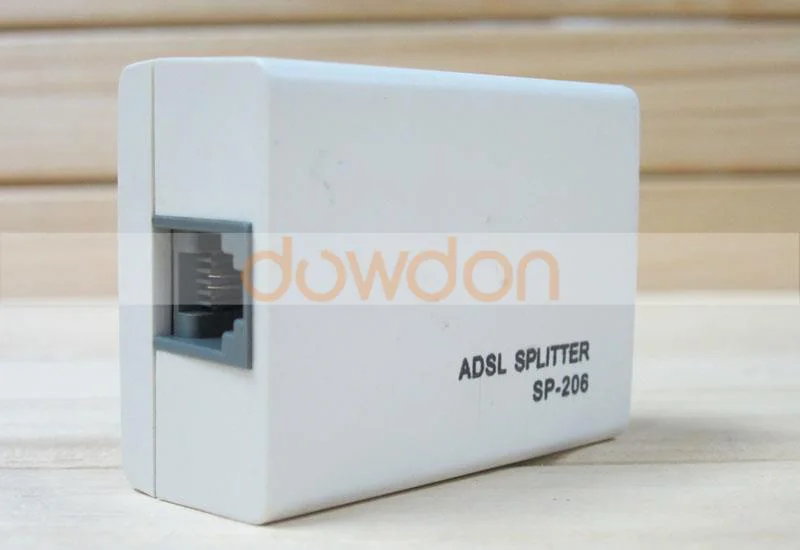 Adsl Sp-206 Splitter Telephone Fax Line Splitter Signal Separator - Buy ...