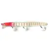 Artificial Eels Swimbait 15 Section 8 inch 29g Fire Tiger Fish Hard Jointed eel fishing lures