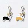 Custom Soft Enamel Pet Animal Shape Metal Dog Keychain
