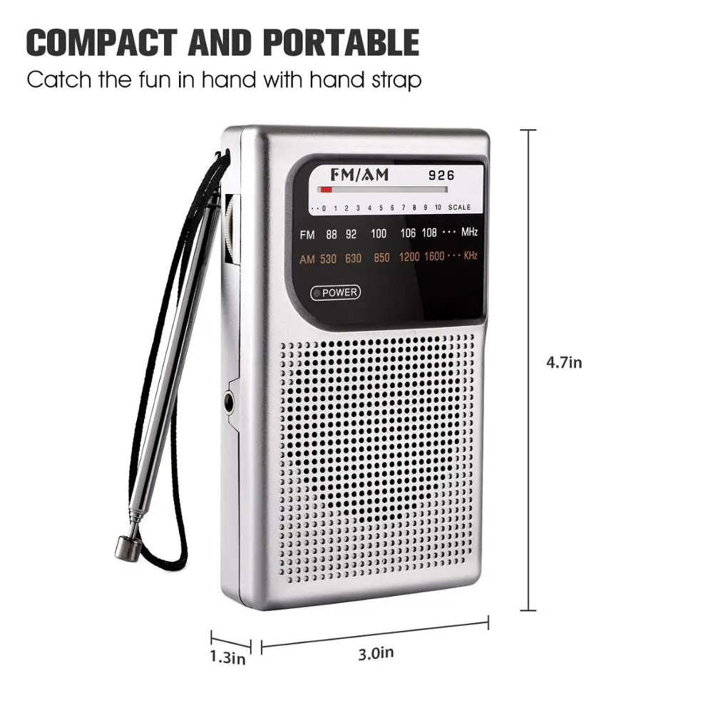 Easy Carry Cheap Am/fm Portable Radio For Outside Buy Radio,Portable