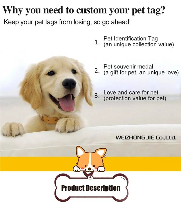 VJ gifts NFC pet tags with unique id qr code in low price
