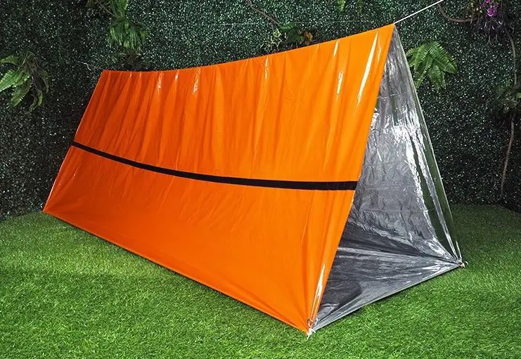 Emergency Survival Shelter Tent 2 Person Mylar Thermal Shelter Buy