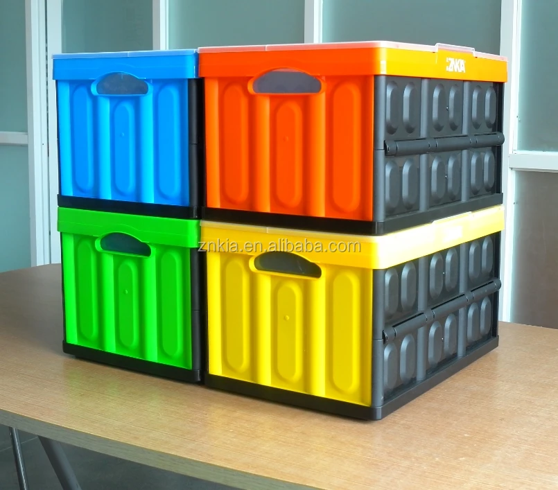 53*36*29.5cm Folding Type Utility 12 Gallon Collapsible Storage Bin