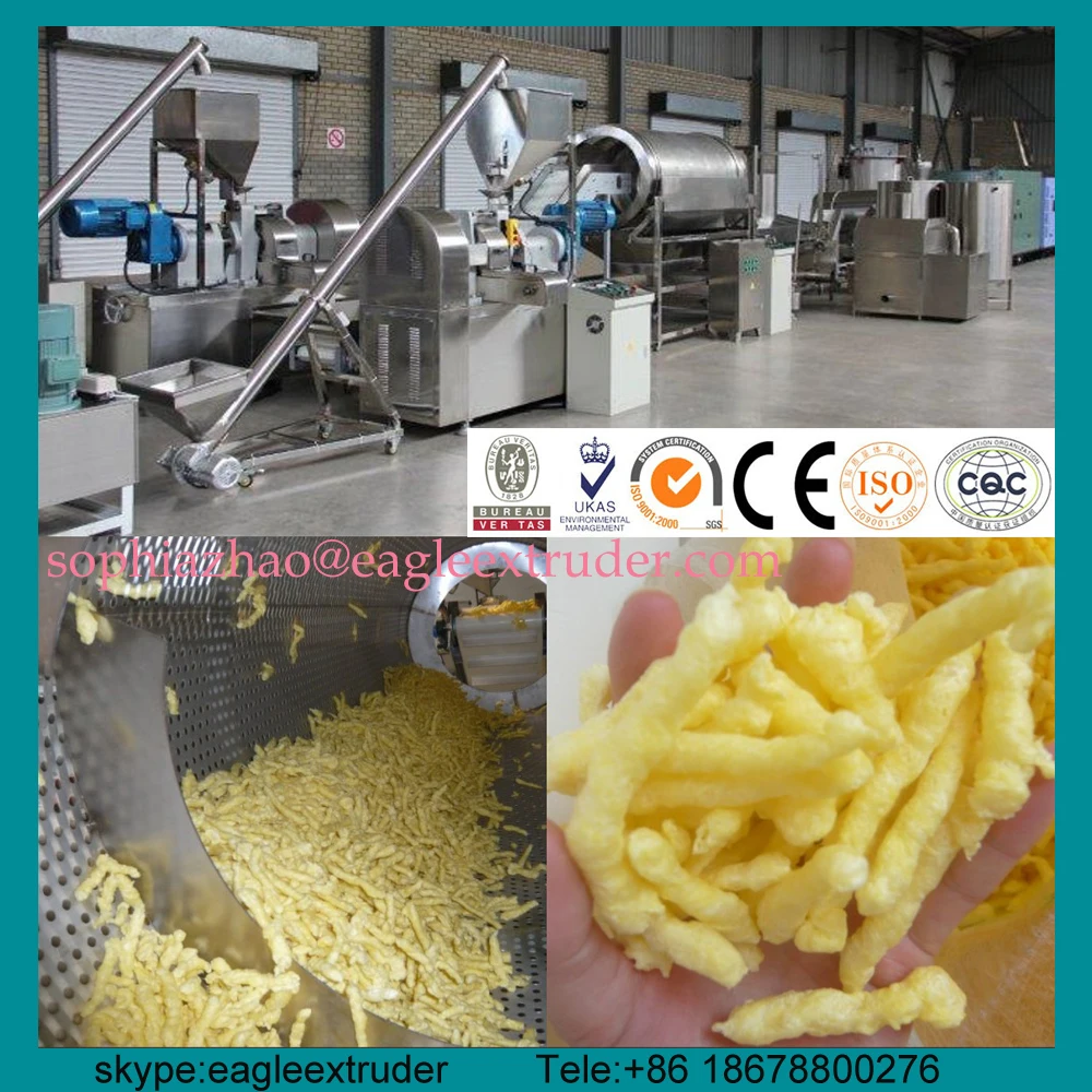 New Kurkure/cheetos/nik Naks/corn Chips Making Machine Processing Plant