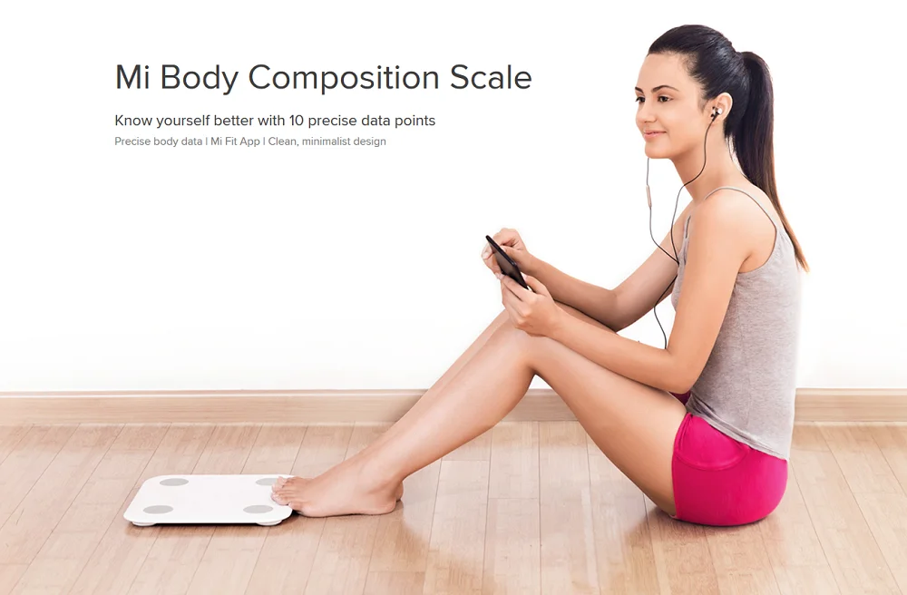 Xiaomi Mi Body Composition Scale Smart Scaler 2 Global Version Mifit