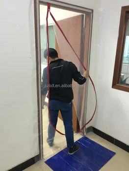 door zipper barrier dust nonwoven pe cleaning construction ii larger