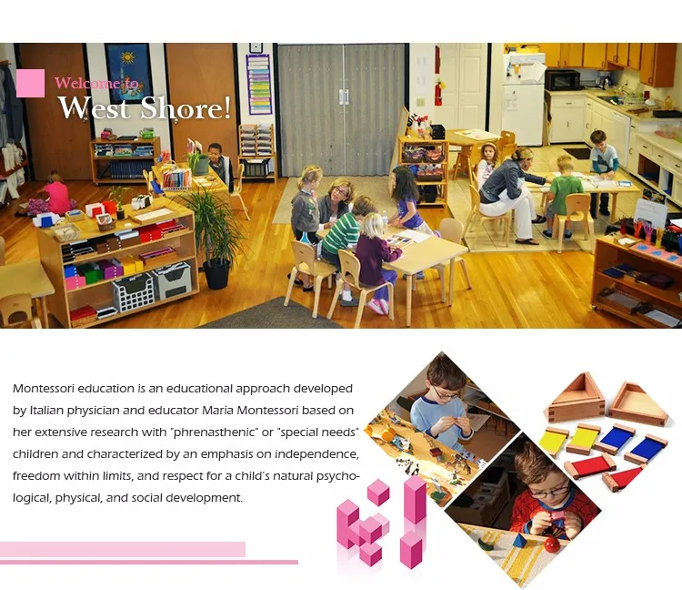 Montessori Wooden Lock Box Kids Praktisches Material Vorschule Früherziehung A 
