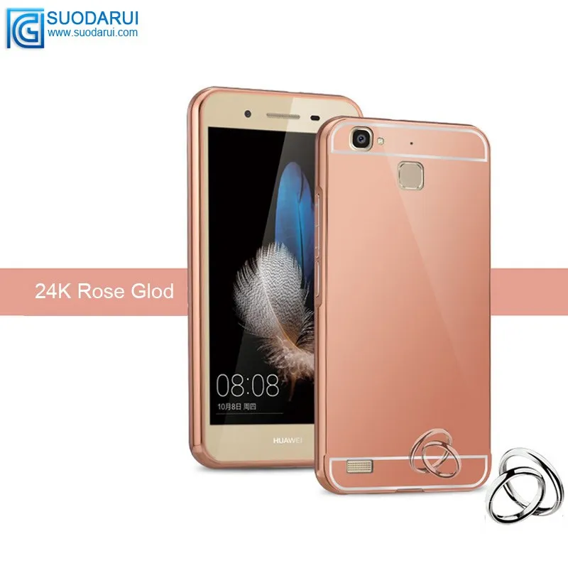 High quality Aluminum metal mirror case for Huawei Mate 8 mirror back cover case