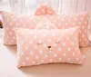 long cheap wave point rabbit stripe bear pillow baby stuffed animals plush toy