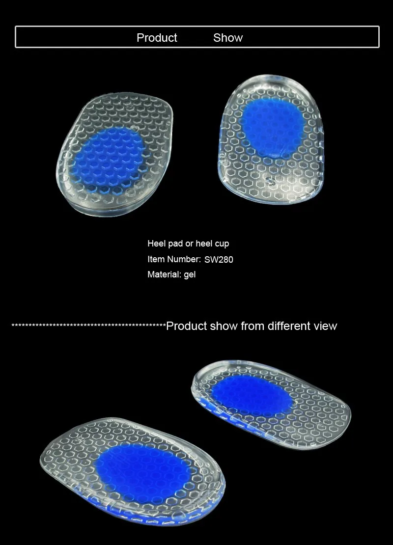 Shoe Gel Heel Pad Liquid Hydro Gel Insoles Shoe Gel Soles For High Heel