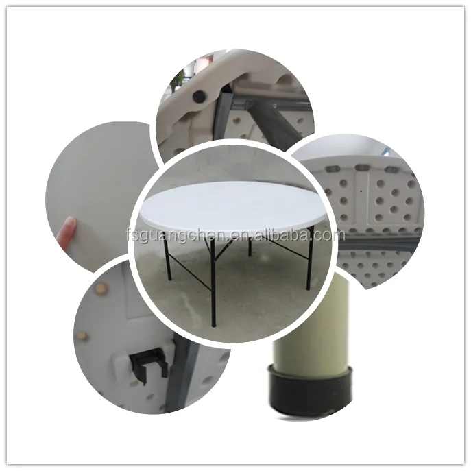 5ft Cheap Modern Plastic Banquet Folding Round Table Folding Dining Table Buy Plastic Folding