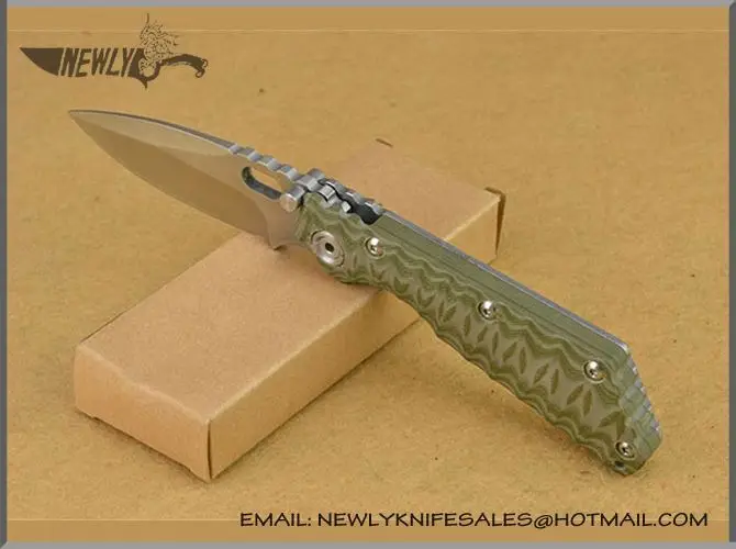 Hot Sales Kukri Knife Damascus Horn Folding Knife