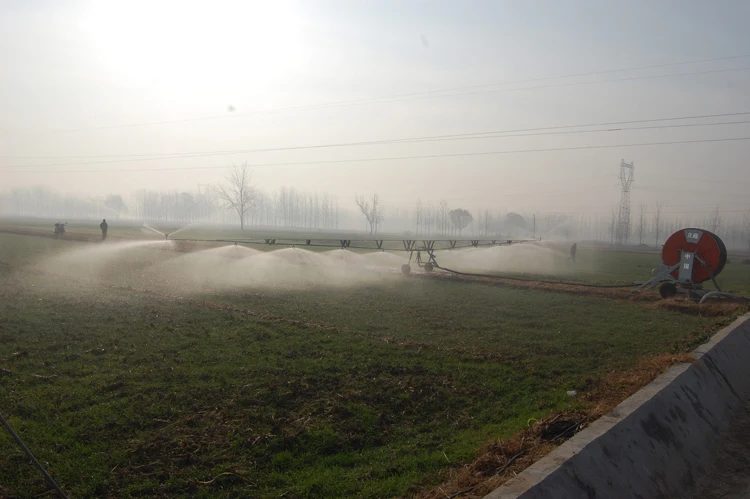 linear farmland farm irrigation systems
