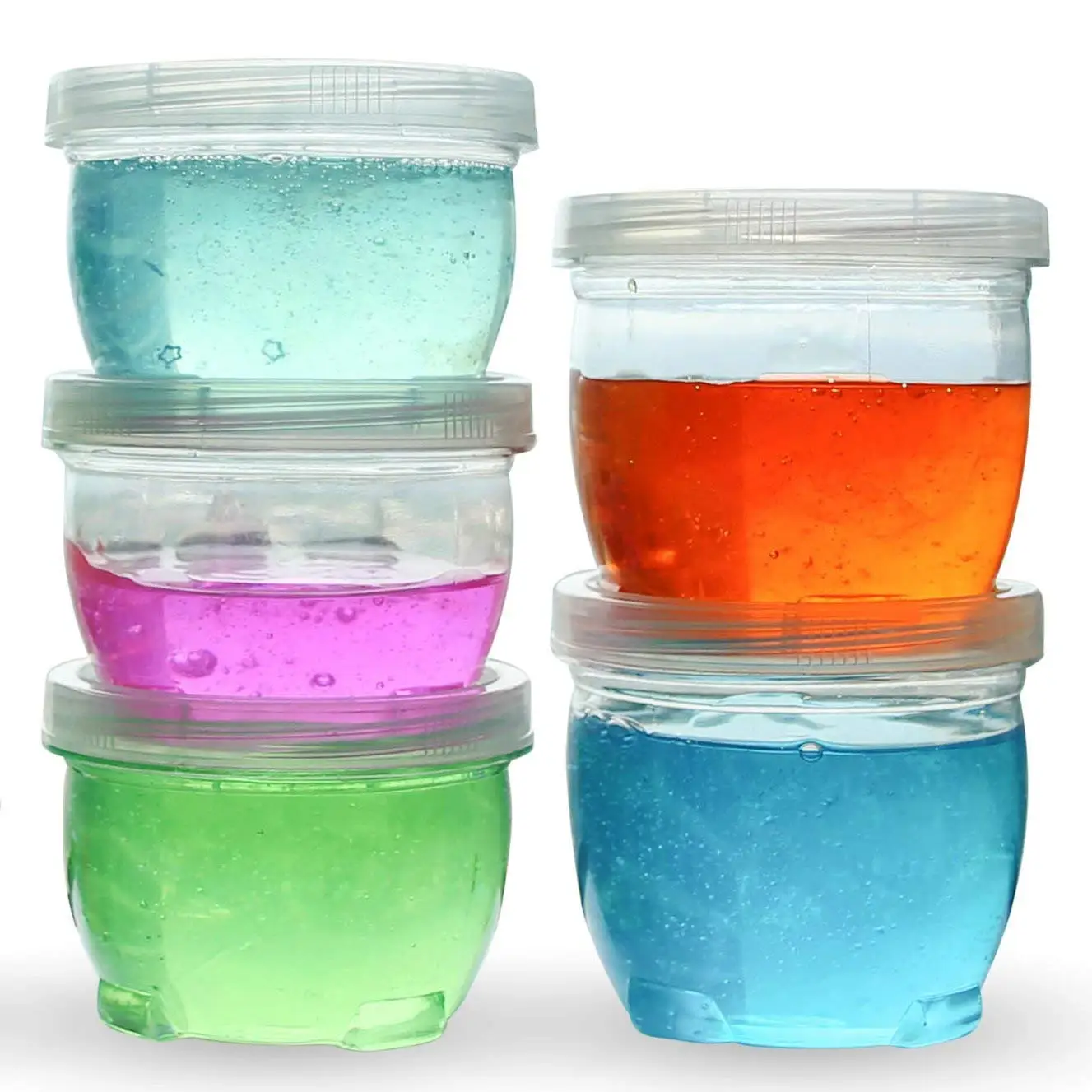 Buy Weite Slime Storage Containers with Lids,12 pcs 4oz Storage