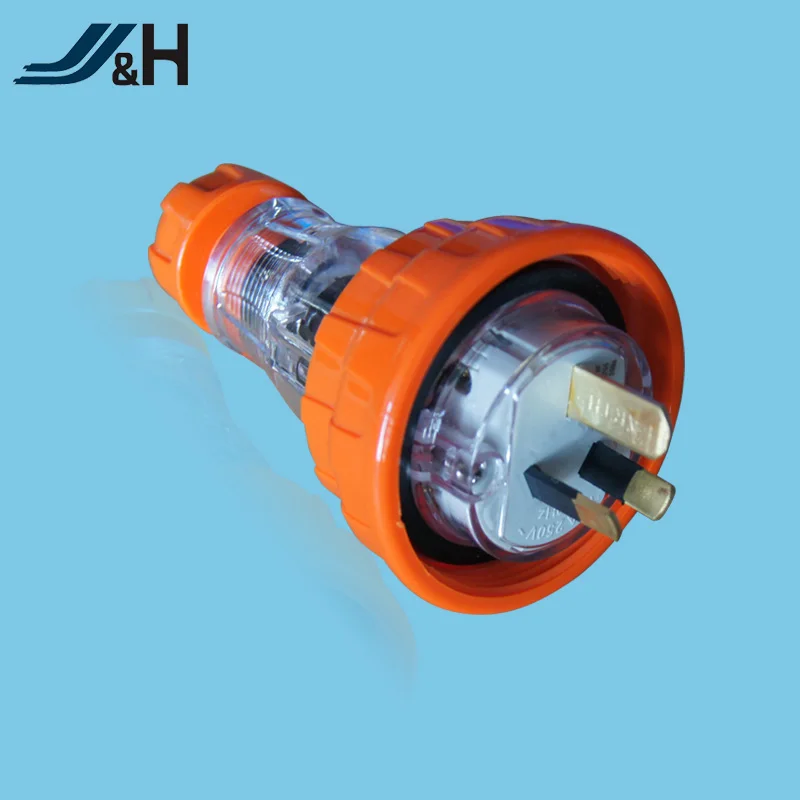 Single Phase Outdoor Portable Socket Waterproof Ip66 15a