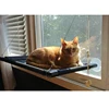 Soft window mounted cat perch space save cat perch hammock suction cup pet bed